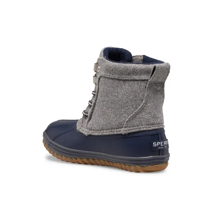 Sperry Bowline Boot Grey Kids Boots