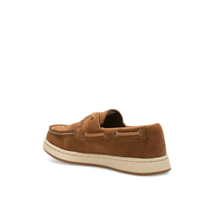Sperry Cup II Boat Shoe Brown Kids Boat Shoes