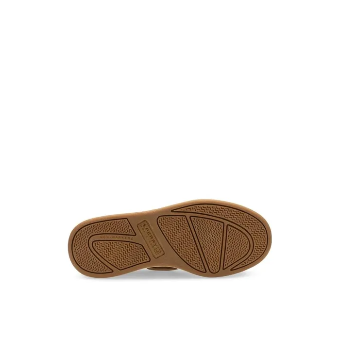 Sperry Cup II Boat Shoe Brown Kids Boat Shoes