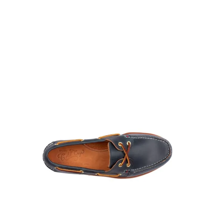 Sperry Gold Cup Authentic Original Handcrafted In Maine Boat Shoe Navy Men Shoes