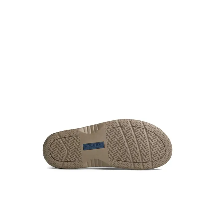 Sperry Havasu Perf Flip Flop Brown Leather Perf Men Sandals