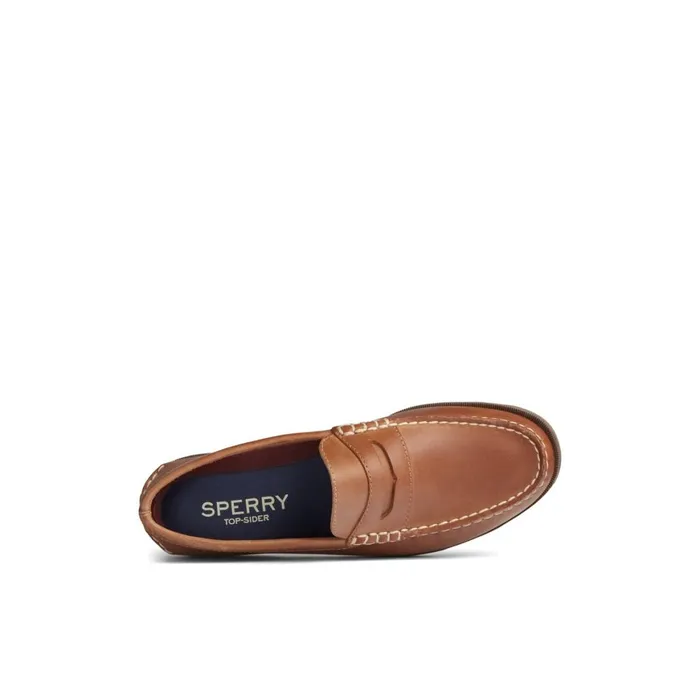 Sperry Leeward Penny Loafer Natural Men Loafers and Oxfords