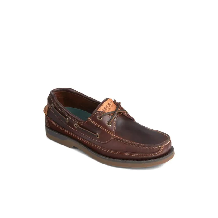 Sperry Mako Canoe Moc Boat Shoe Amaretto Men Boat Shoes