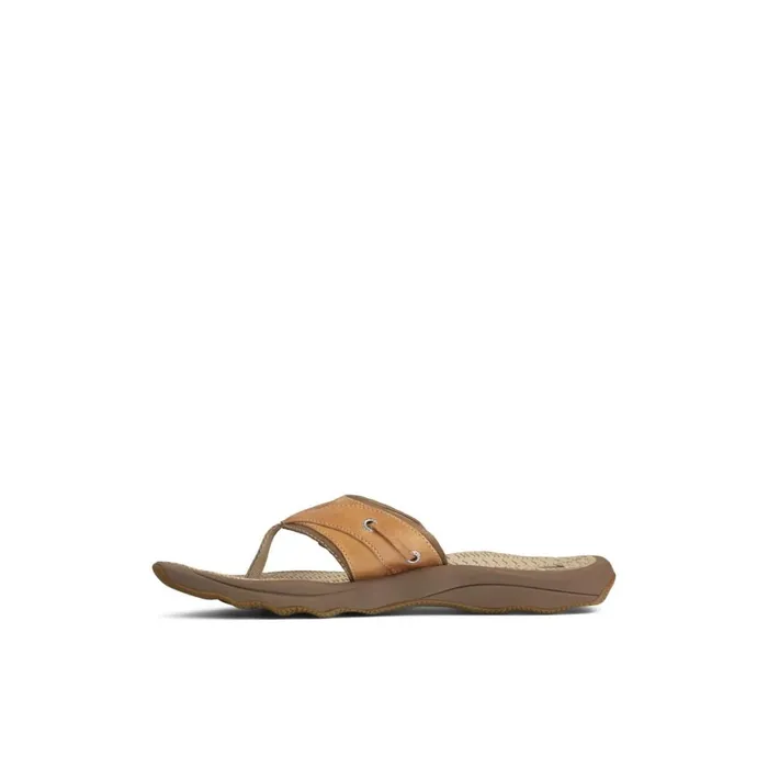 Sperry Outer Banks Flip Flop Medium Beige Men Sandals