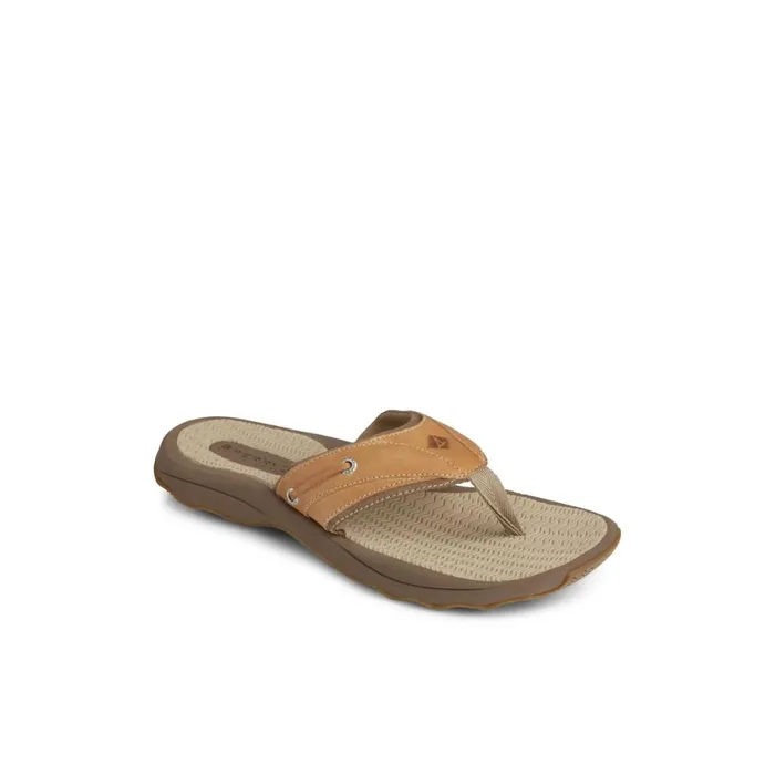 Sperry Outer Banks Flip Flop Medium Beige Men Sandals