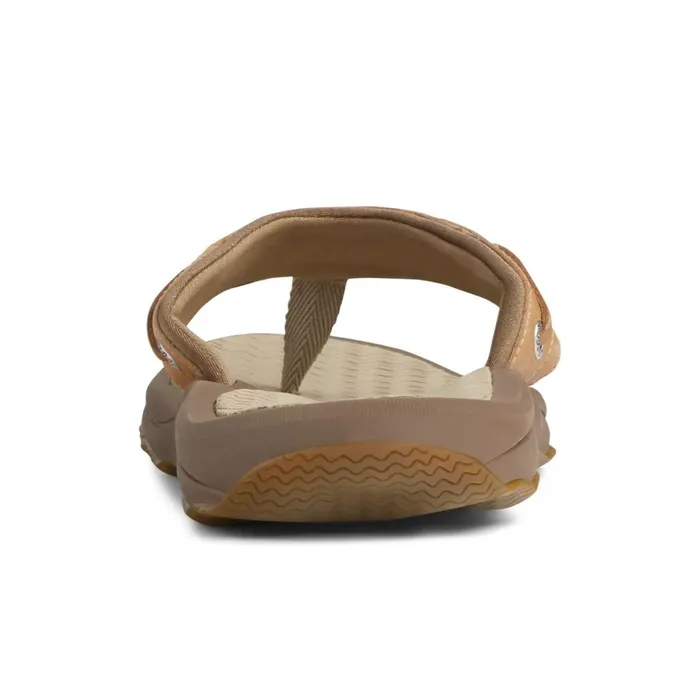 Sperry Outer Banks Flip Flop Medium Beige Men Sandals