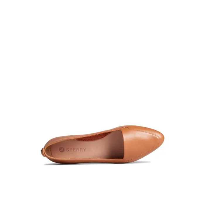 Sperry Piper Ballet Flat Medium Beige Women Shoes