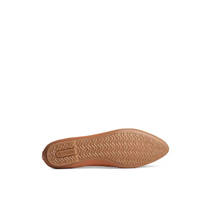 Sperry Piper Ballet Flat Medium Beige Women Shoes