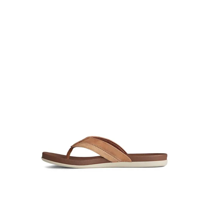 Sperry PLUSHWAVE Thong Sandal Medium Beige Men Sandals