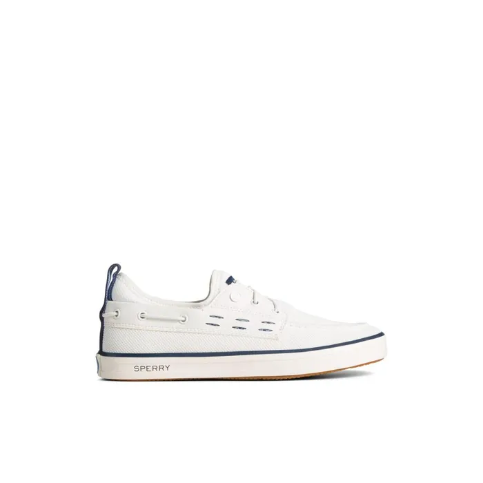 Sperry SeaCycled Fairlead Boat Sneaker White Women Sneakers