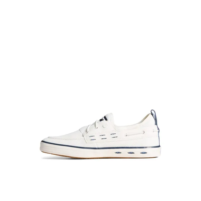 Sperry SeaCycled Fairlead Boat Sneaker White Women Sneakers