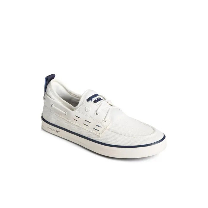 Sperry SeaCycled Fairlead Boat Sneaker White Women Sneakers