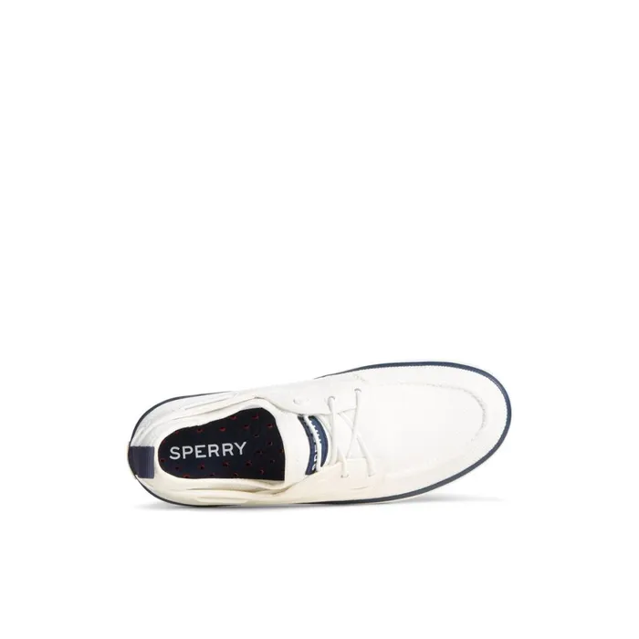 Sperry SeaCycled Fairlead Boat Sneaker White Women Sneakers