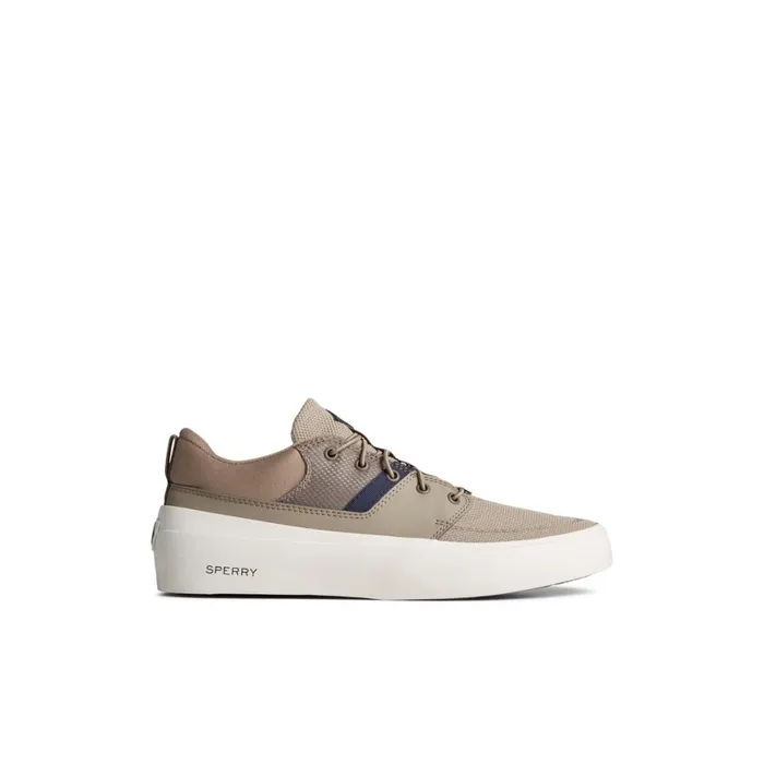 Sperry SeaCycled Fairlead Sneaker Medium Beige Men Sneakers