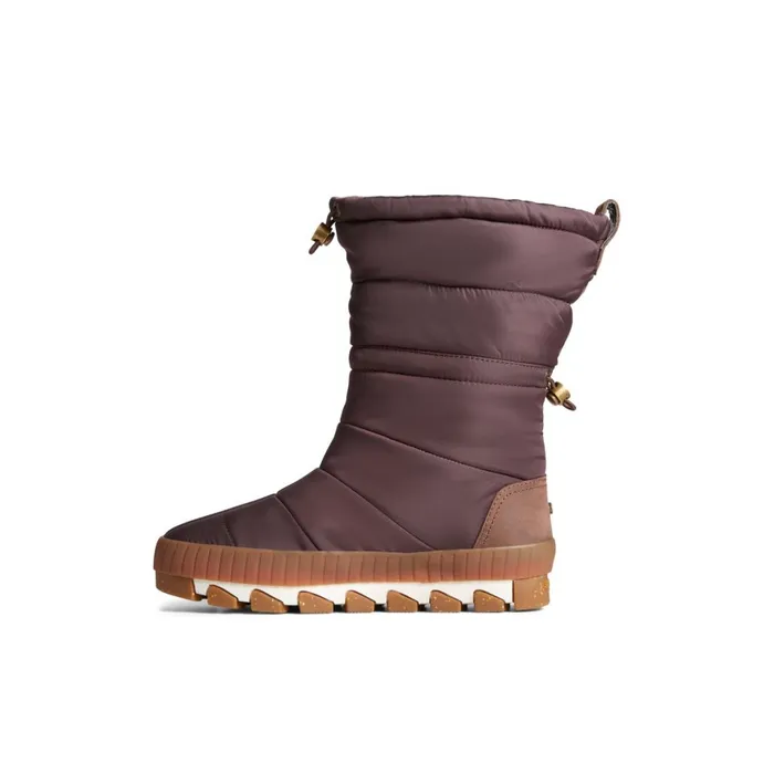 Sperry Seacycled Torrent Fold Down Boot Brown Women Boots