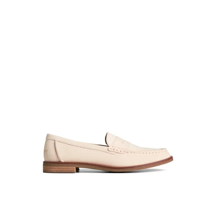Sperry Seaport Penny Loafer Bone Women Oxfords and Loafers