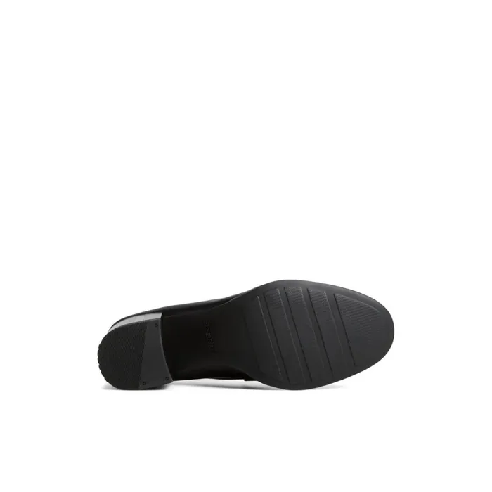 Sperry Seaport TwoTone Penny Heel Black Women Shoes