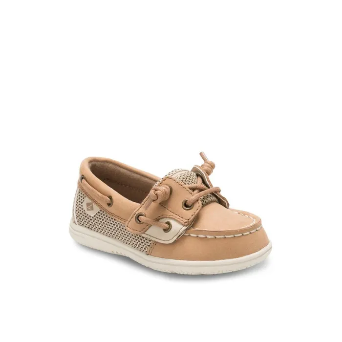Sperry Shoresider Junior Boat Shoe Brown Kids Boat Shoes