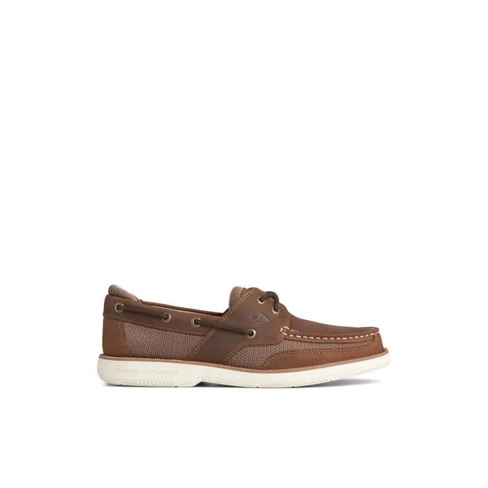 Sperry Surveyor 2Eye Boat Shoe Dark Brown Men Boat Shoes
