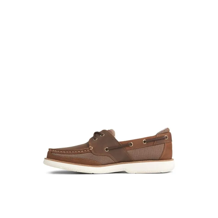 Sperry Surveyor 2Eye Boat Shoe Dark Brown Men Boat Shoes