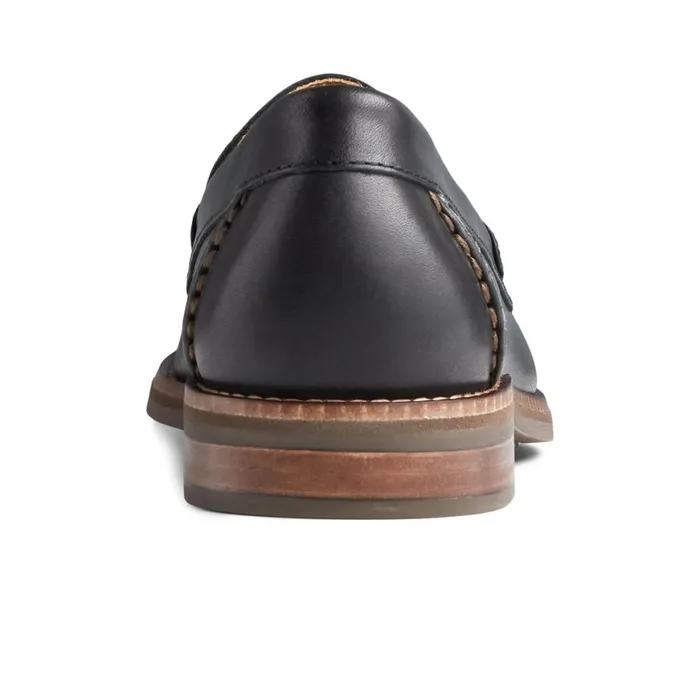 Sperry Topsfield Penny Loafer Black Men Boat Shoes