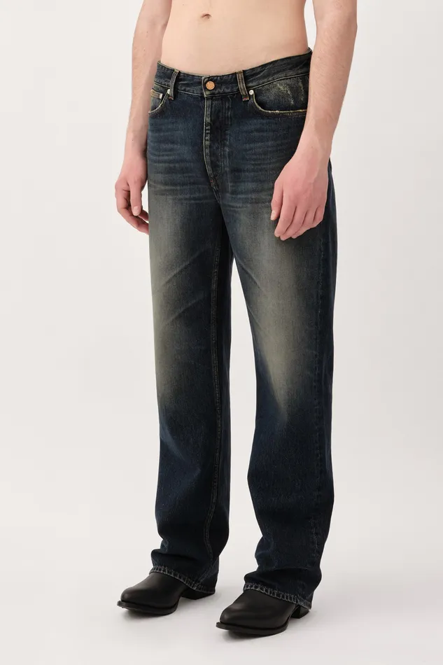 Steve 90s green Green Jeans Wonhundred Men