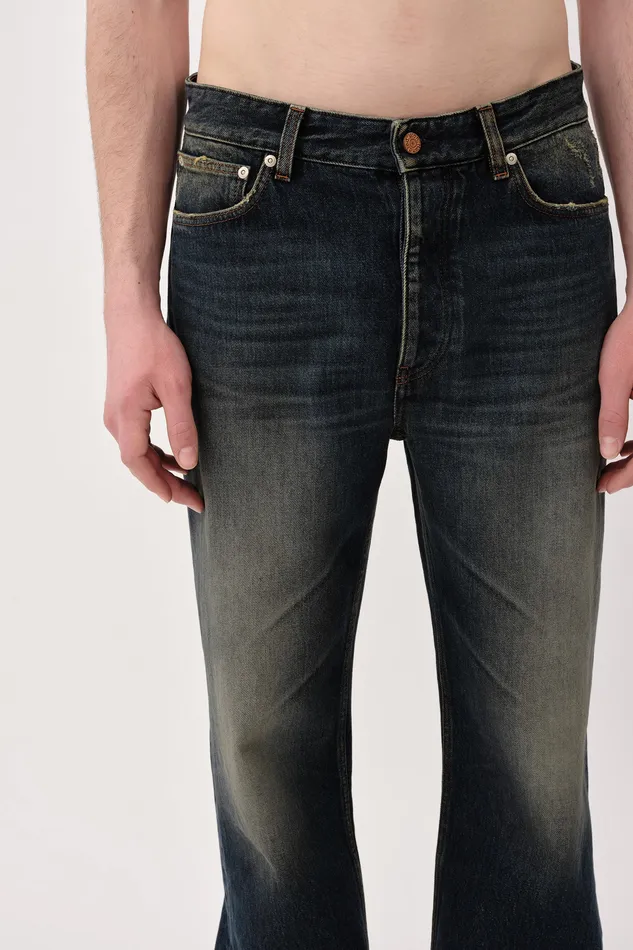 Steve 90s green Green Jeans Wonhundred Men