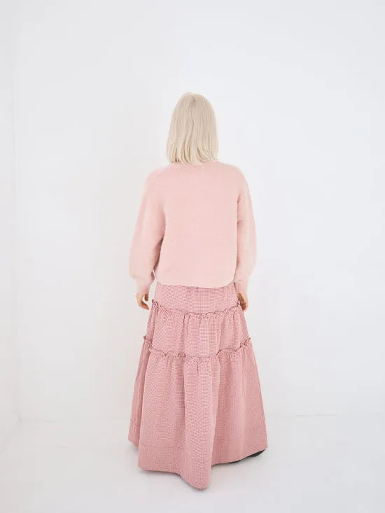 Sweaters Amlie Alpaca Cardigan Pink Rose Lisa Says Gah Women