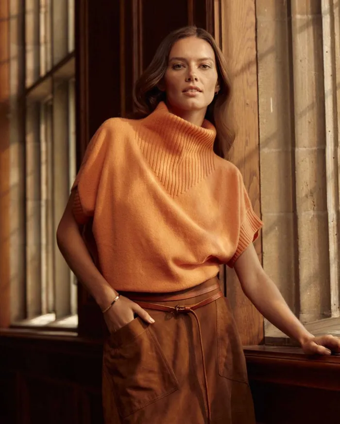 Sweaters and Knits Women Billy Reid Funnel Shell Sweater Ember