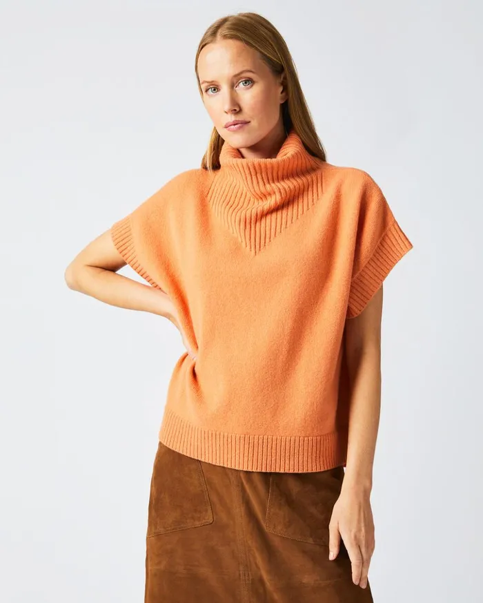Sweaters and Knits Women Billy Reid Funnel Shell Sweater Ember