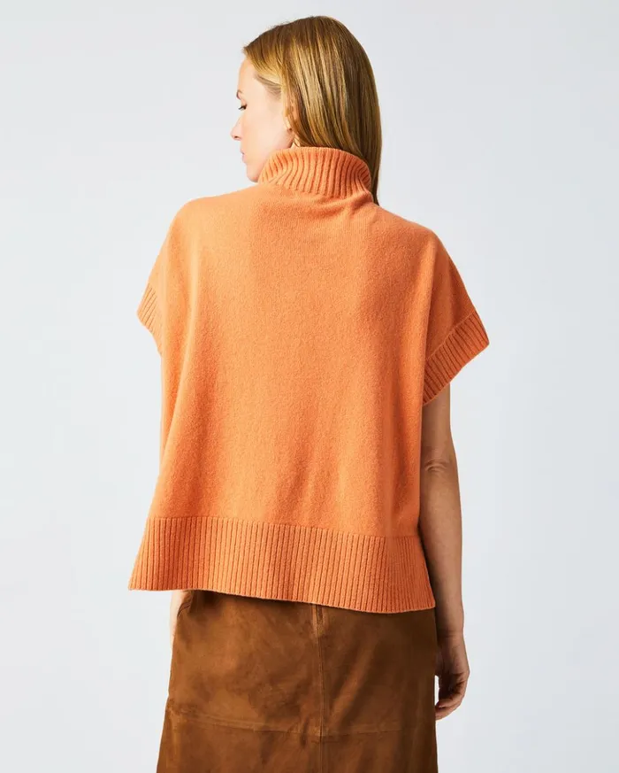 Sweaters and Knits Women Billy Reid Funnel Shell Sweater Ember