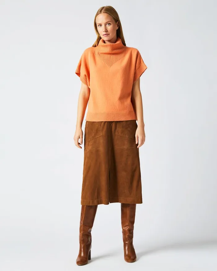 Sweaters and Knits Women Billy Reid Funnel Shell Sweater Ember