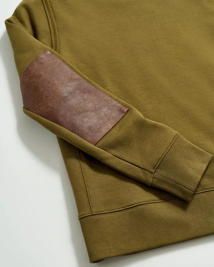 Sweaters and Sweatshirts Men Billy Reid Dover Sweatshirt Olive Drab