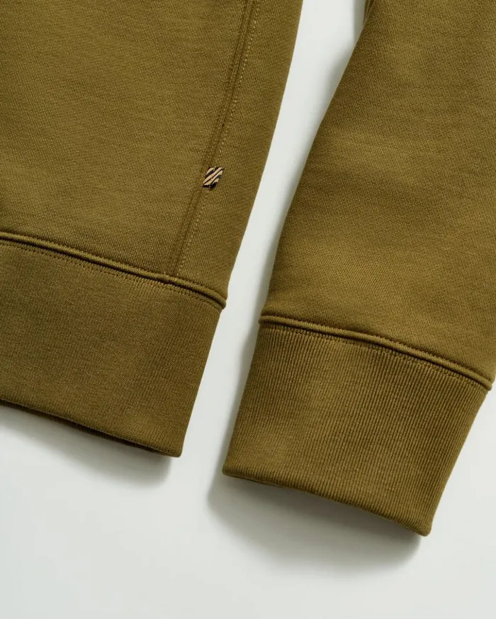 Sweaters and Sweatshirts Men Billy Reid Dover Sweatshirt Olive Drab