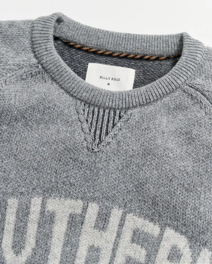 Sweaters and Sweatshirts Men Billy Reid Southern Sweater Grey