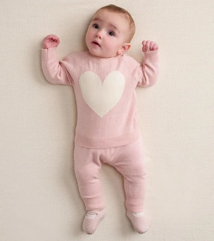Sweaters Baby and Toddler Hatley Baby Big Heart Pullover Sweater