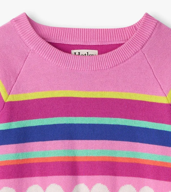 Sweaters Girls Hatley Girls Rainbow Heart Sweater