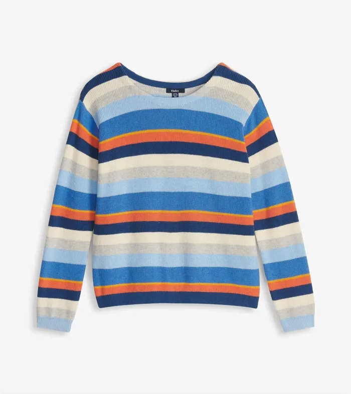 Sweaters Women Hatley Devon Sweater 8211 Mixed Stripes