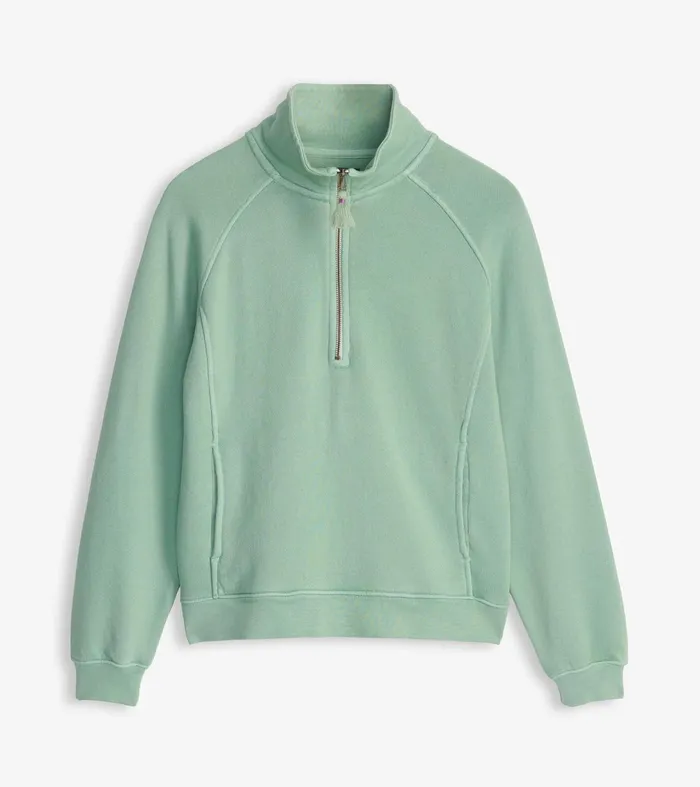 Sweaters Women Hatley Mock Neck Pullover 8211 Sage Green