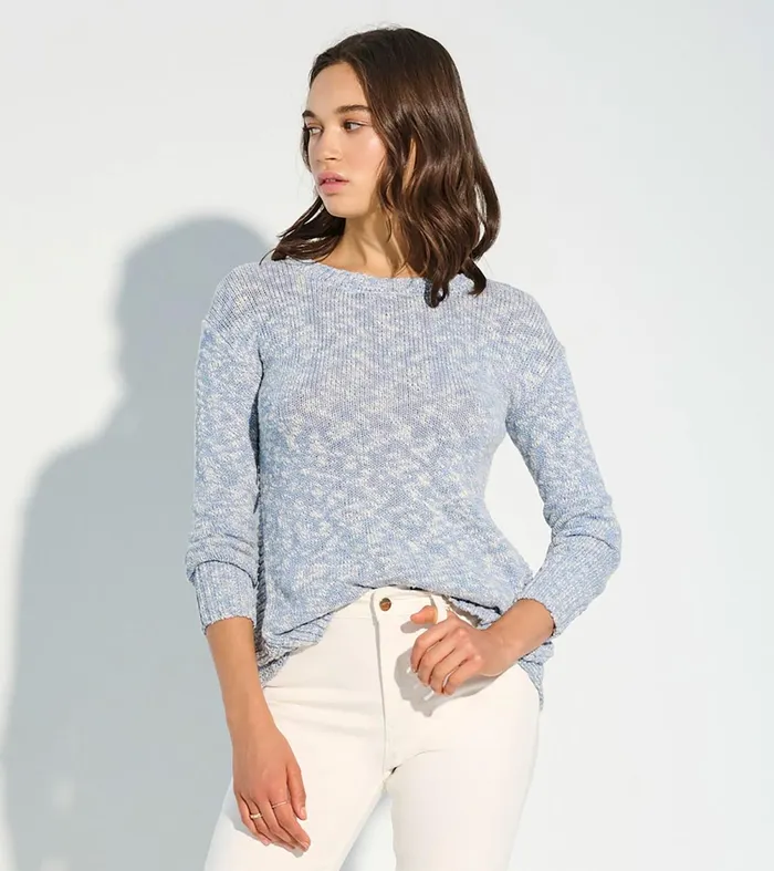 Sweaters Women Hatley Tenley Sweater 8211 Vista Blue