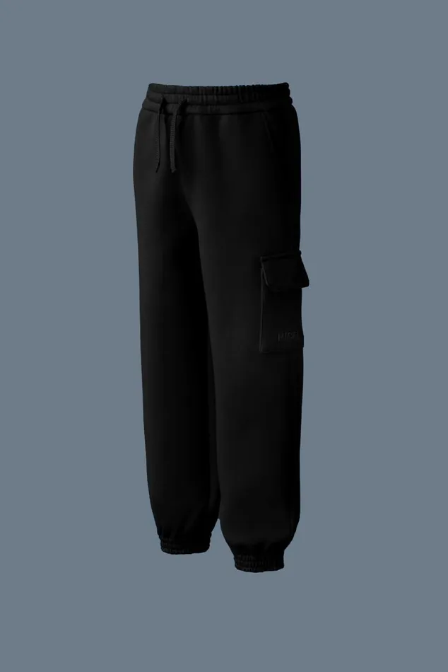 Sweatshirts and Sweatpants Kids Mackage ARCHERR Doubleface Jersey Sweatpants For Kids 814 Years Black