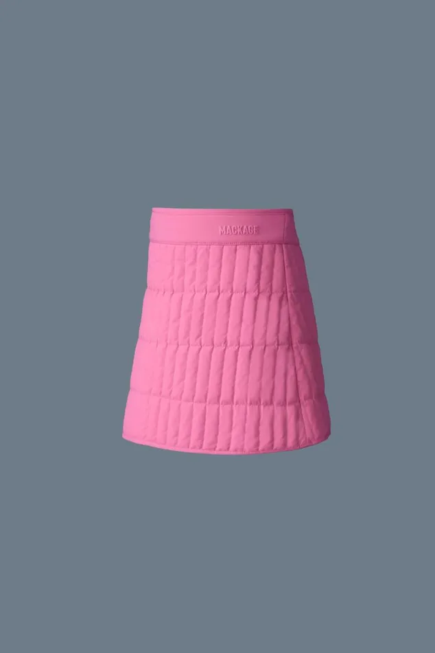 Sweatshirts and Sweatpants Kids Mackage TAYA Vertical Quilted Down Skirt For Kids 814 Years Black
