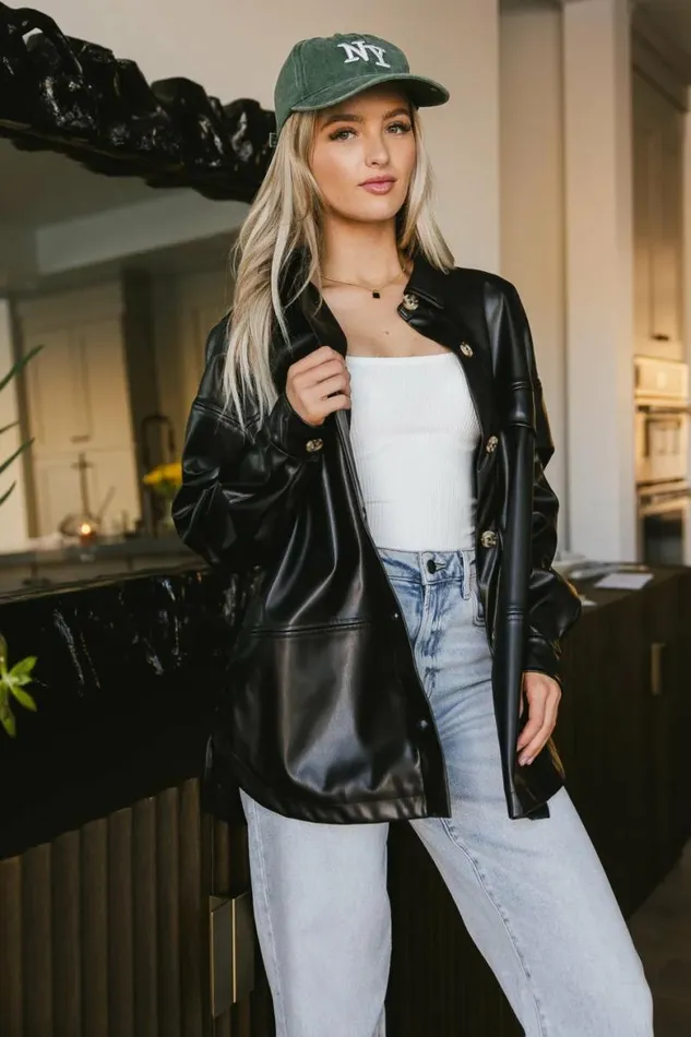 Sydney Vegan Jacket Black Women Bohme Outerwear