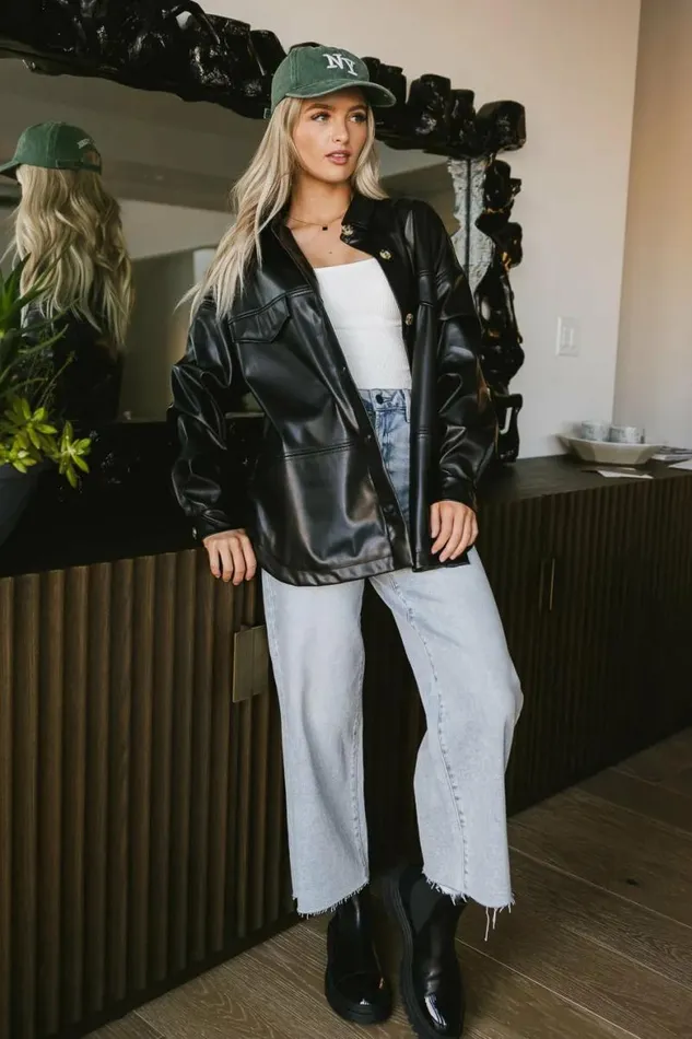 Sydney Vegan Jacket Black Women Bohme Outerwear