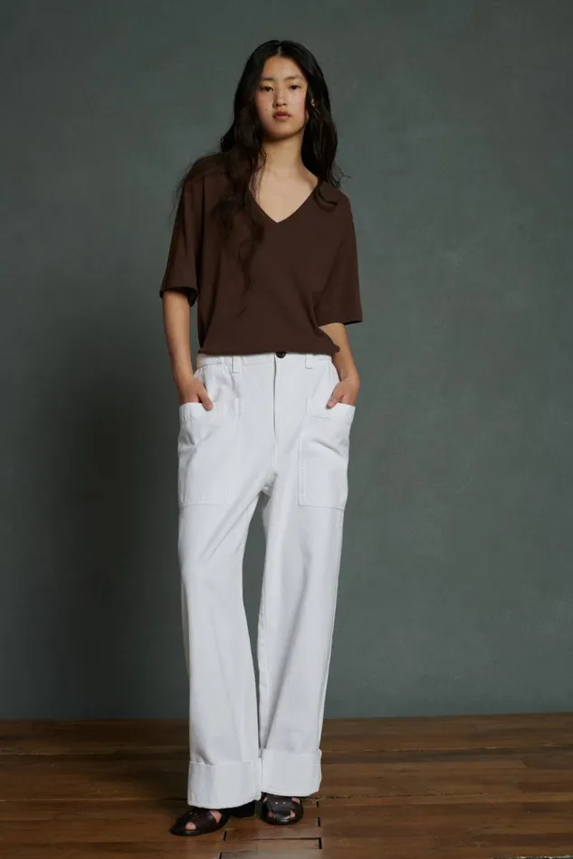TShirts and Sweatshirts Women Soeur ALICIA TEESHIRT Dark Brown