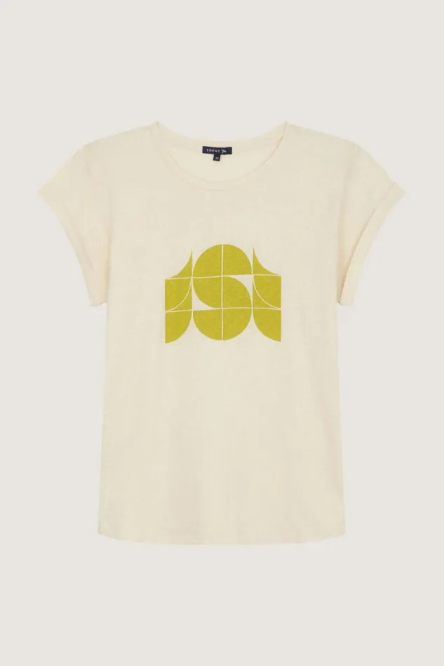 TShirts and Sweatshirts Women Soeur VALENTIN TEESHIRT Offwhite