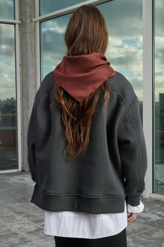 TShirts and Sweatshirts Women Soeur WALT JUMPER Anthracite
