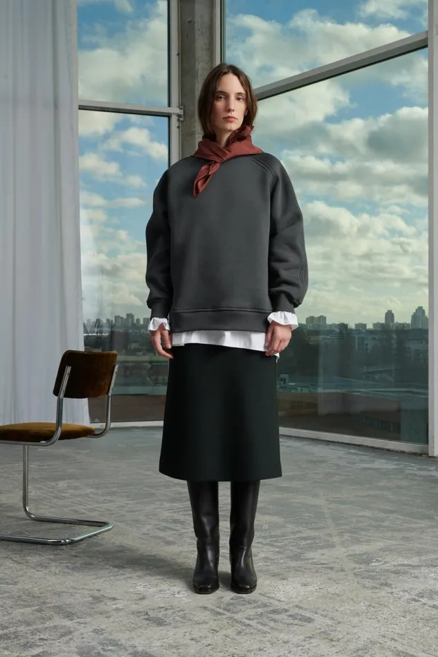 TShirts and Sweatshirts Women Soeur WALT JUMPER Anthracite