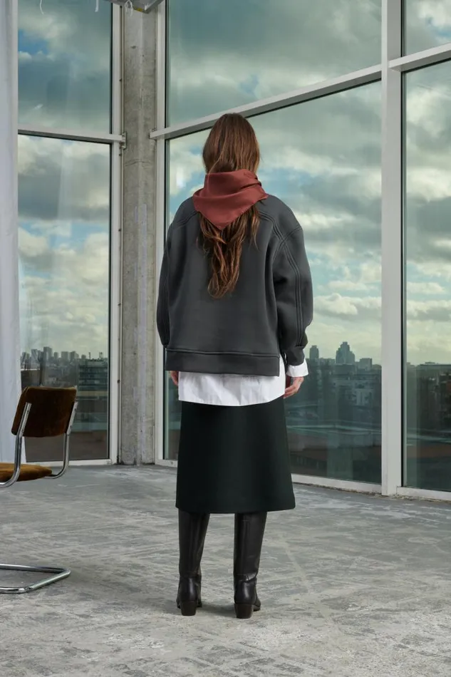 TShirts and Sweatshirts Women Soeur WALT JUMPER Anthracite