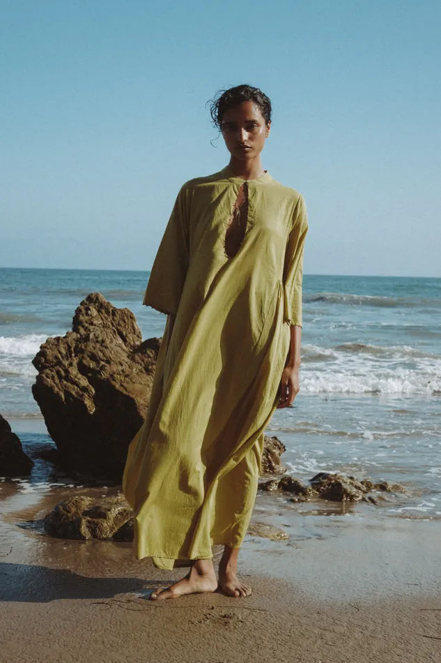 Tanya Plunge Dress Oasis Women Chan Luu Dresses